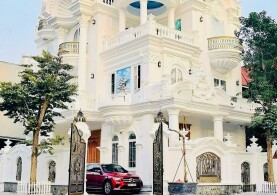 DINH THỰ GÓC 2 MẶT TIỀN – TRUNG TÂM TP. THỦ ĐỨC - Kết cấu: Hầm, lửng + 3 lầu, sân thượng - 125 Tỷ