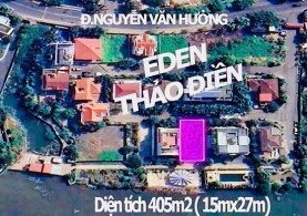 💥💥💥KHU COMPOUND EDEN THẢO ĐIỀN QUẬN 2 - NƠI AN CƯ CỦA GIỚI SIÊU GIÀU SÀI GÒN   - Diện tích: 15 x 27m
